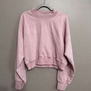 Talentless Amuse Society Misty Morning Sweatshirt pink size XL